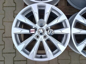 Originálne ALU disky Audi, VW, Škoda, Seat 5x112 R18 ET43 - 5