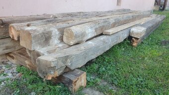 Staré trámy - drevo - hranoly - 5