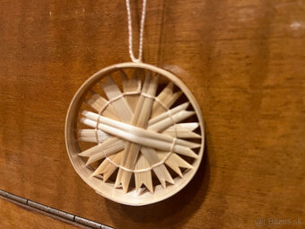 Vianočné slamené ozdoby - 5