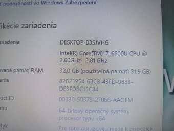 HP elitebook 820 G3 ,Intel® Core™ i7 , 32gb ram , ssd + hdd - 5