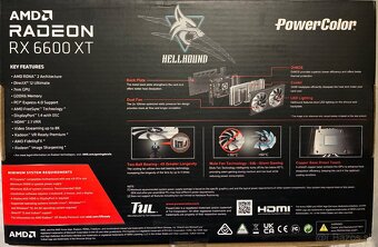 POWERCOLOR RADEON RX 6600 XT HELLHOUND 8GB - 5