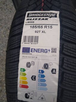 15" alu ŠKODA FABIA 4,VW,SEAT + zimné pneu. - 5