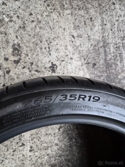 Predam 2ks letne pneu 265 35 19 - 5