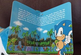 Plyšový ježko Sonic 30cm - nový s visačkou - 5