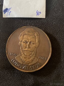 Bronzová medaila Štúr 1856-1981 - 5