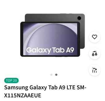 Tablet Samsung a9 - 5