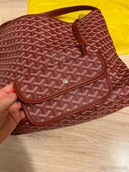 Goyard kabelka Bohéme Hobo - burgundy (GO4) - 5