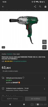 Predám uťahovačku Parkside 550 A1 - 5