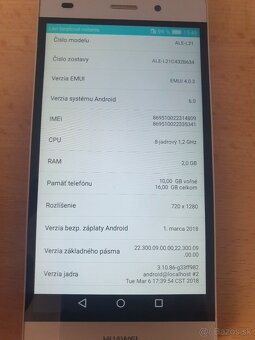 P8 lite zlatý 2/16GB - 5