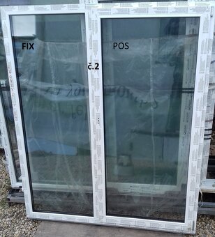 Predám balkonové dvere180x207 dvojdielne,dvojkridlo.trojsklo - 5