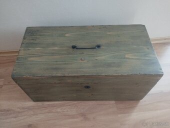 Drevený vojenský kufor - 5
