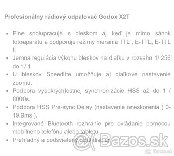 Blesk Godox - 5