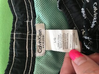 CALVIN KLEIN originál pánske kratasy/plavky L/XL - 5