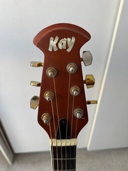 Elektroakustická gitara Kay Ovation style - 5