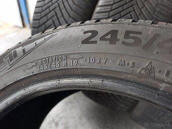 245/45 r19 celoročné pneumatiky Continental - 5