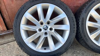 Zimná sada 5x112 r17 skoda vw group - 5