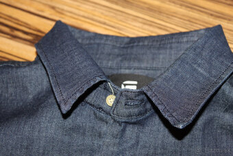 Pánska jeansová košeľa G-Star Raw v. XL - 5