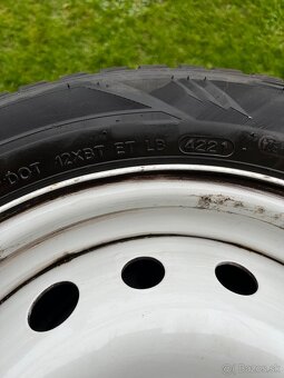 185/60r15 185 60 r15 zimné plechové disky - 5