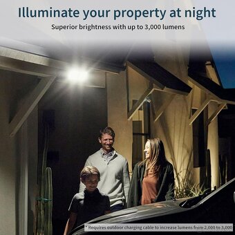 ARLO Pro 3 Floodlight Cam Wi-Fi IP bezpečnostná kamera - 5