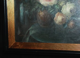 OBRAZ - Olejomaľba - Kvetinové zátišie - 5