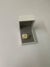 Briliantový prsteň - drahokam moissanite 0,5ct + 1,82ct - 5