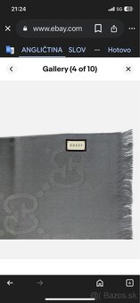 Kašmirova šatka Gucci - 5