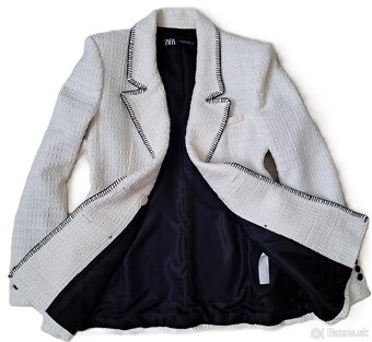 Dámske sako zn. Zara, veľ. M - 5