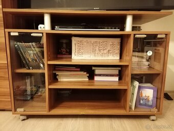 Obývacia stena +Tv stolík +konferenčný stolík - 5