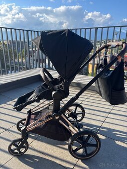 Cybex Priam čierny/ rosegold - 5