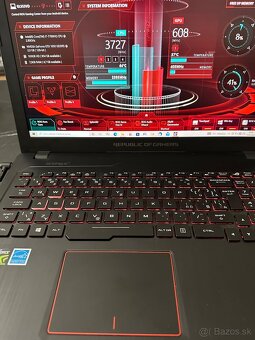 Asus ROG strix GL553VD i7 1TB 8gb ram NOVÝ - 5