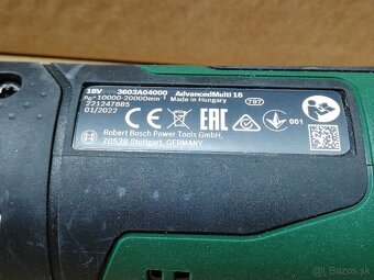 Bosch 18V akumulátorové multifunkčné náradie - 5