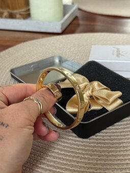 Náramok v štýle “Cartier” s briliantmi - 5