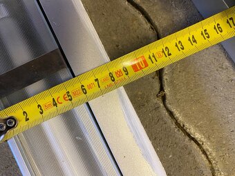 Kuchynské al. iné stieborné lampy 91,5x8,5 cm - 5