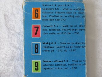 Predám staré lyžiarske okuliare a vosk z čias socializmu. - 5