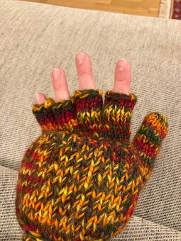 Pletené rukavice - 5
