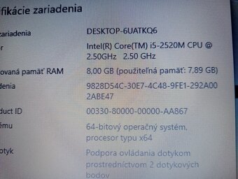 predám HP probook 640 G1 ,Intel® Core™ i5 ,16gb ram ,ssd - 5