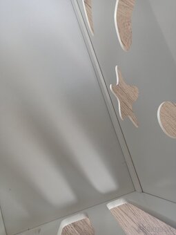 Drevená postieľka/kolíska pre bábiky - 5