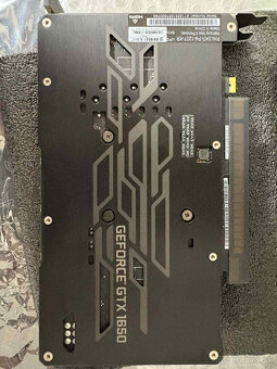 Predám grafiku EVGA GTX 1650 SC ULTRA GAMING - 5