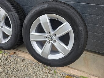 Zimná Sada Vw Tiguan+Nové Pneu Continental 215/65 R17 - 5