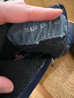 Celokožené zimné topánky s prírodnou ovčou kožušinou, vel.33 - 5