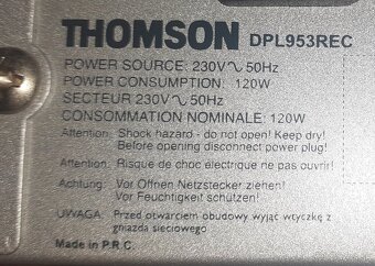 Predám DVD Thomson DPL953REC - 5