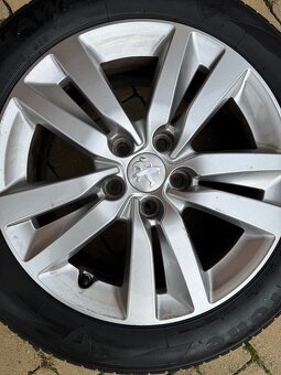 Elektróny PEUGEOT + letné a zimné pneumatiky 205/55 R16 91V - 5