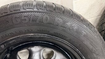 4x100 zimné r13 165/70 r13 - 5