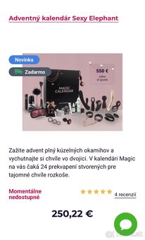 Adventný kalendár Sexy Elephant - 5