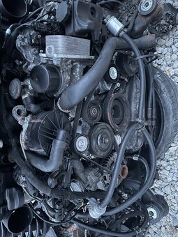 Motor m272 3.5 benzin na diely alebo v cielku - 5