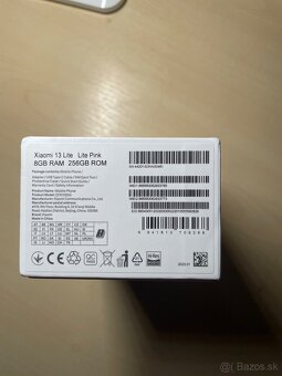 Xiaomi 13 Lite 8/256GB - 5
