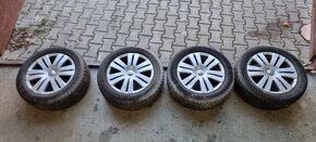 Sada alu disky orig. 5x112 R16 + pneu - 5