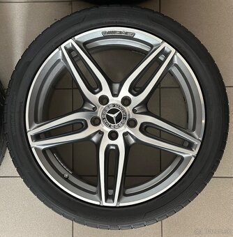 Originál elektróny ® Mercedes E AMG 5x112 r19 letné pneu - 5