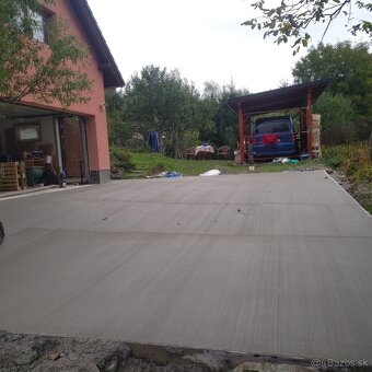 Priemyselne podlahy , metlickovy beton, lesteny beton - 5