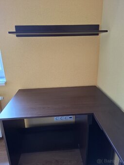Rohový alebo samostatný PC/písací stôl (+polica na stenu) - 5